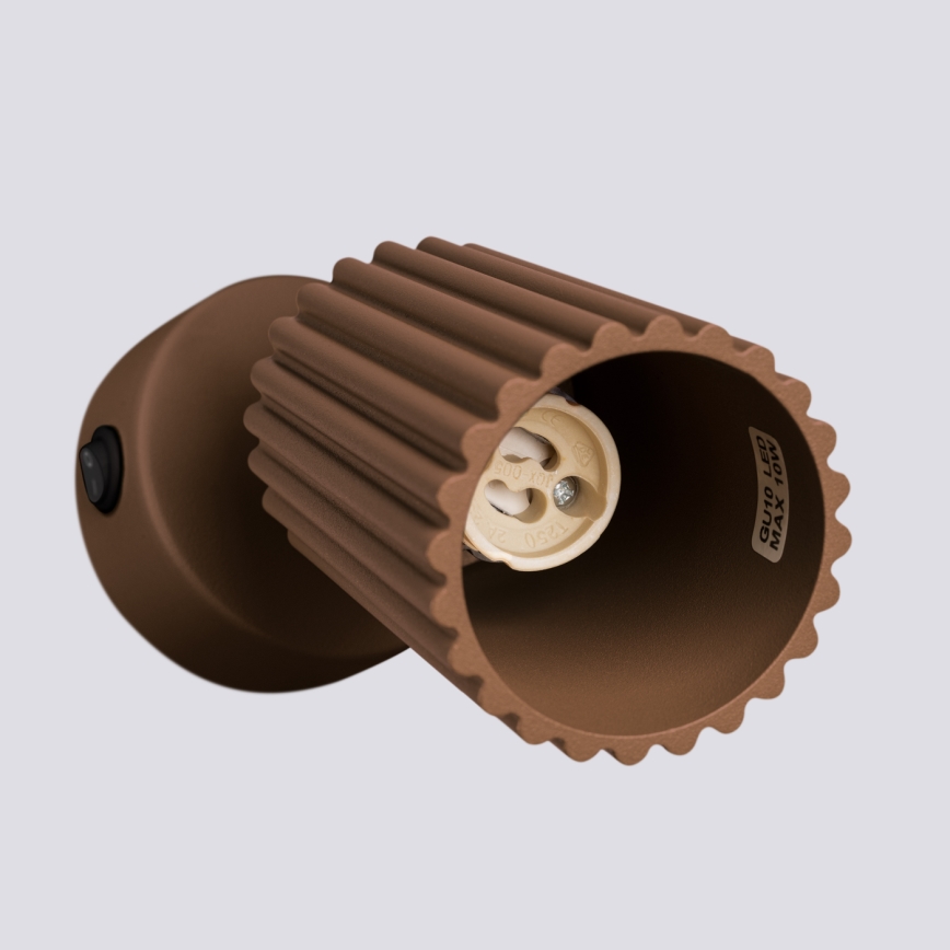 Brilagi - LED kinkiet punktowy CRESTO 1xGU10/10W/230V brązowy