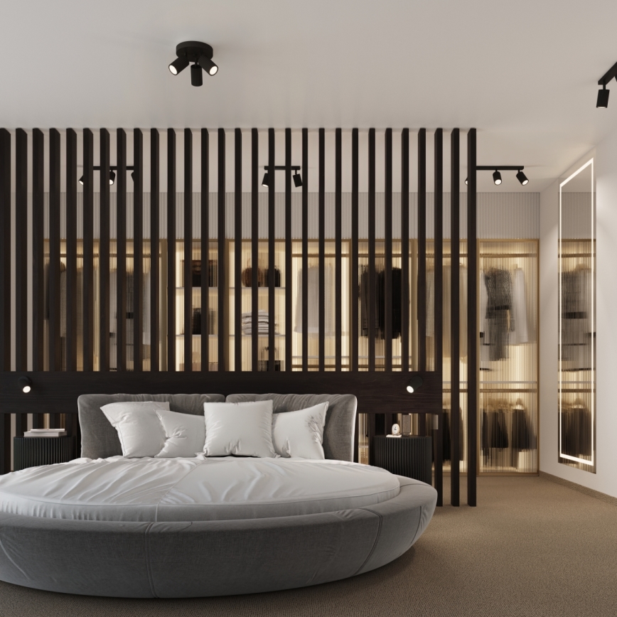 Brilagi - LED kinkiet punktowy CRESTO 1xGU10/10W/230V czarny