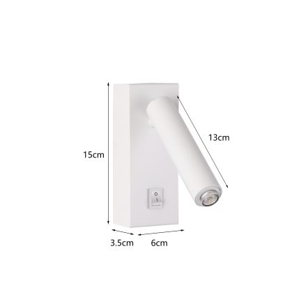 Brilagi - LED Kinkiet punktowy MAYA 1xG9/7W/230V białe