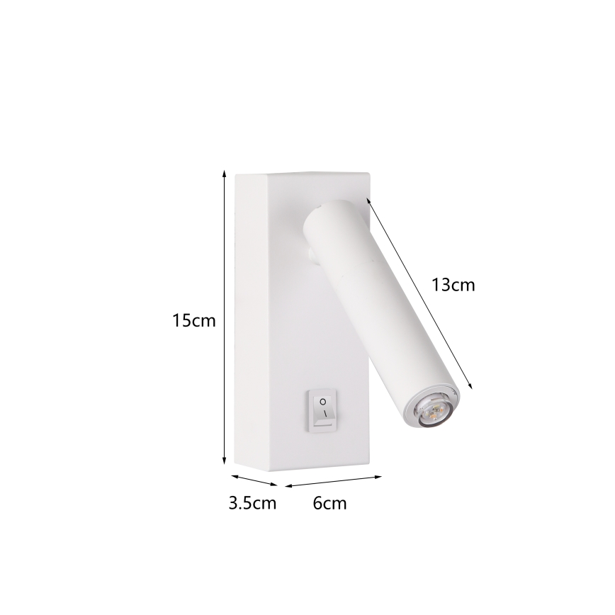 Brilagi - LED Kinkiet punktowy MAYA 1xG9/7W/230V białe