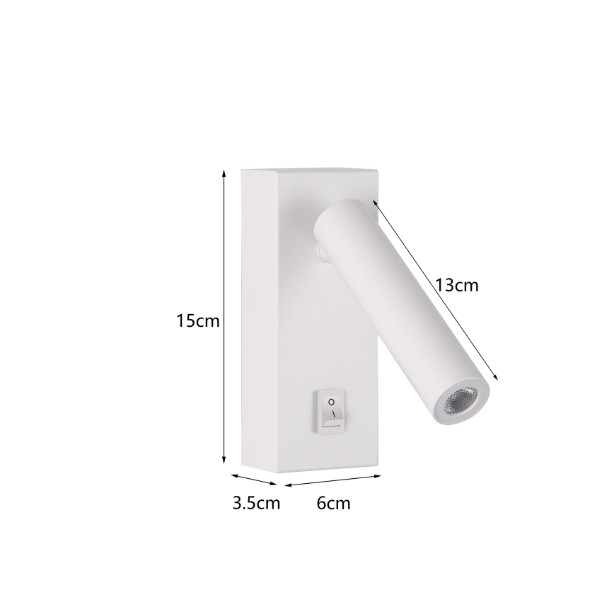 Brilagi - LED Kinkiet punktowy MAYA LED/3W/230V 4000K biały