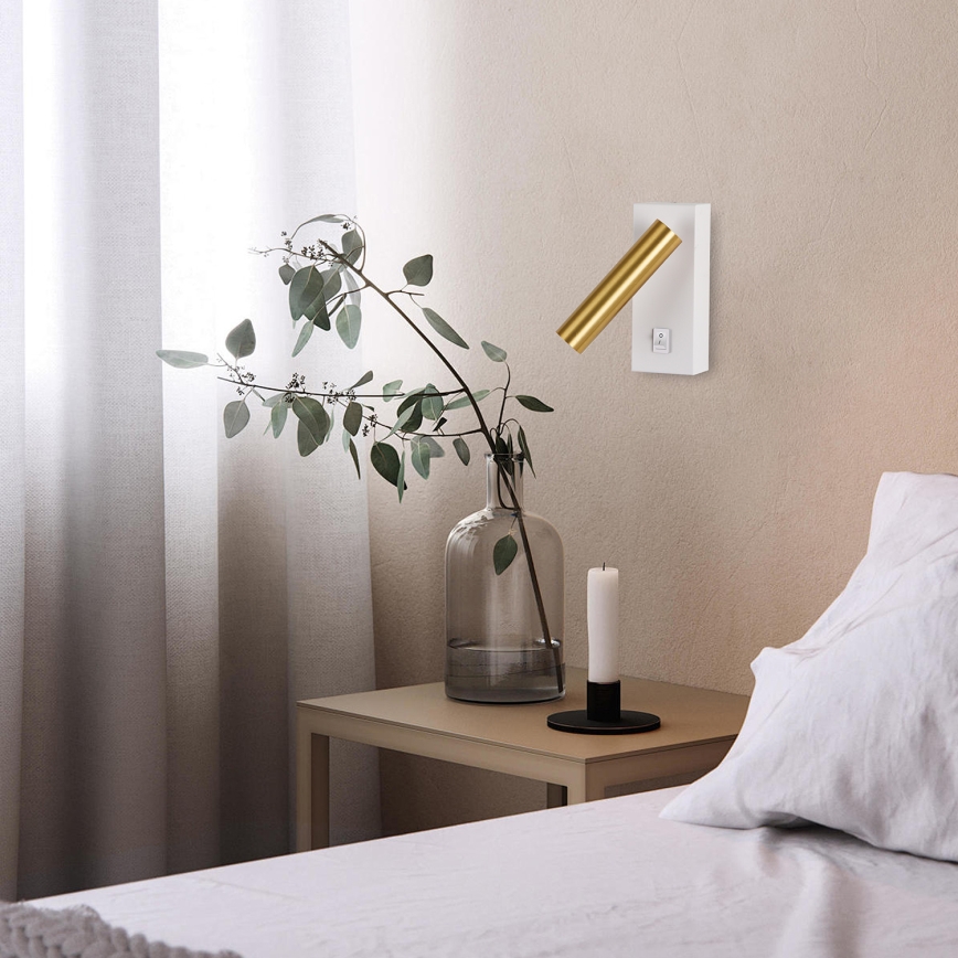 Brilagi - LED Kinkiet punktowy MAYA LED/3W/230V 4000K biały/złoty
