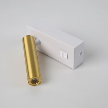 Brilagi - LED Kinkiet punktowy MAYA LED/3W/230V 4000K biały/złoty