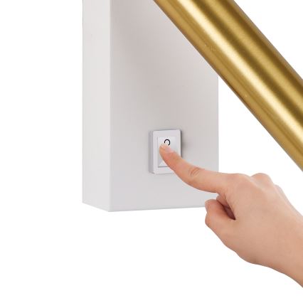 Brilagi - LED Kinkiet punktowy MAYA LED/3W/230V 4000K biały/złoty