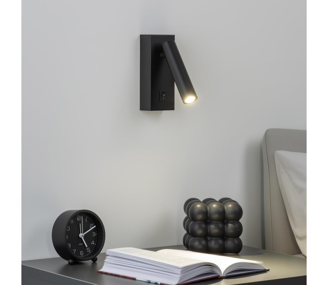 Brilagi - LED Kinkiet punktowy MAYA LED/3W/230V 4000K czarny
