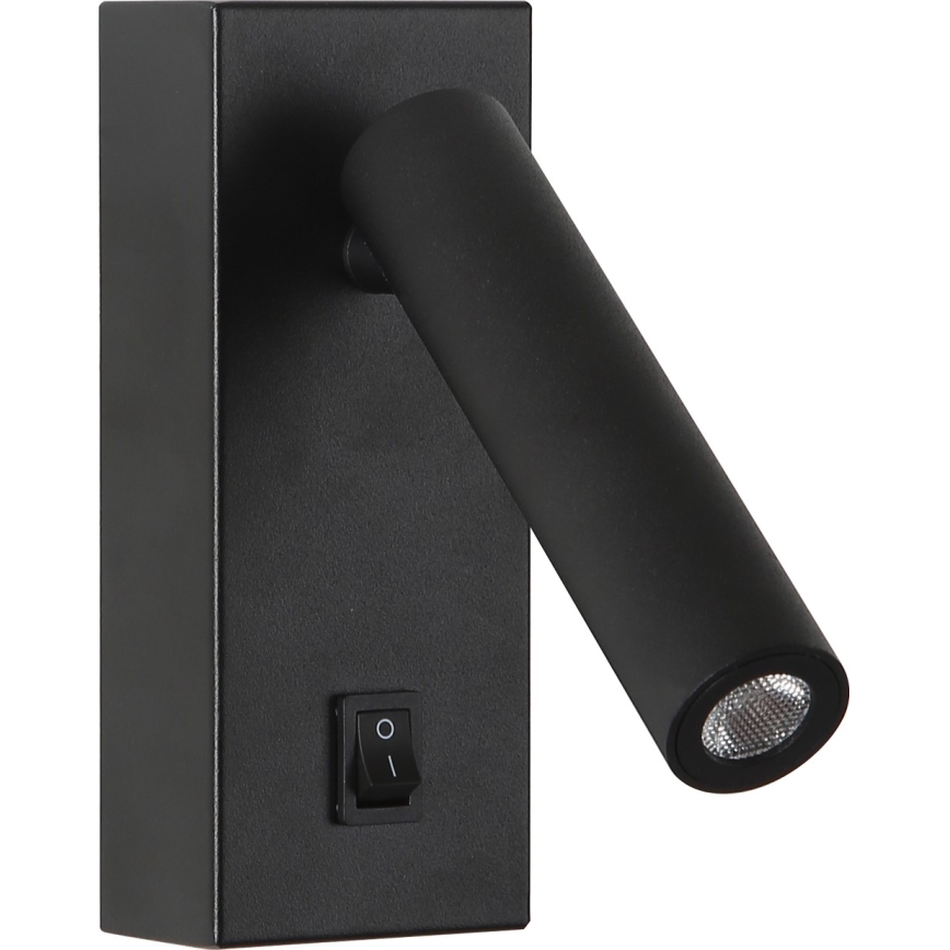 Brilagi - LED Kinkiet punktowy MAYA LED/3W/230V 4000K czarny