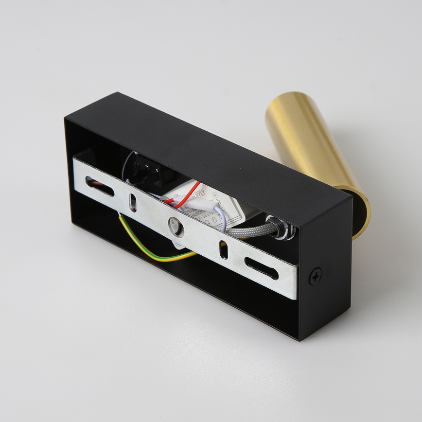 Brilagi - LED Kinkiet punktowy MAYA LED/3W/230V 4000K czarny/złoty