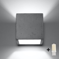 Brilagi -  LED Kinkiet punktowy MURO 1xG9/3,5W/230V beton