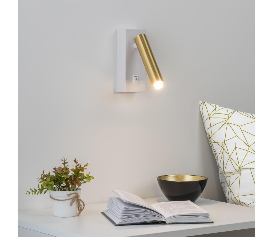 Brilagi - LED Kinkiet punktowy ściemnialny MAYA 1xG9/4W/230V białe/zl.