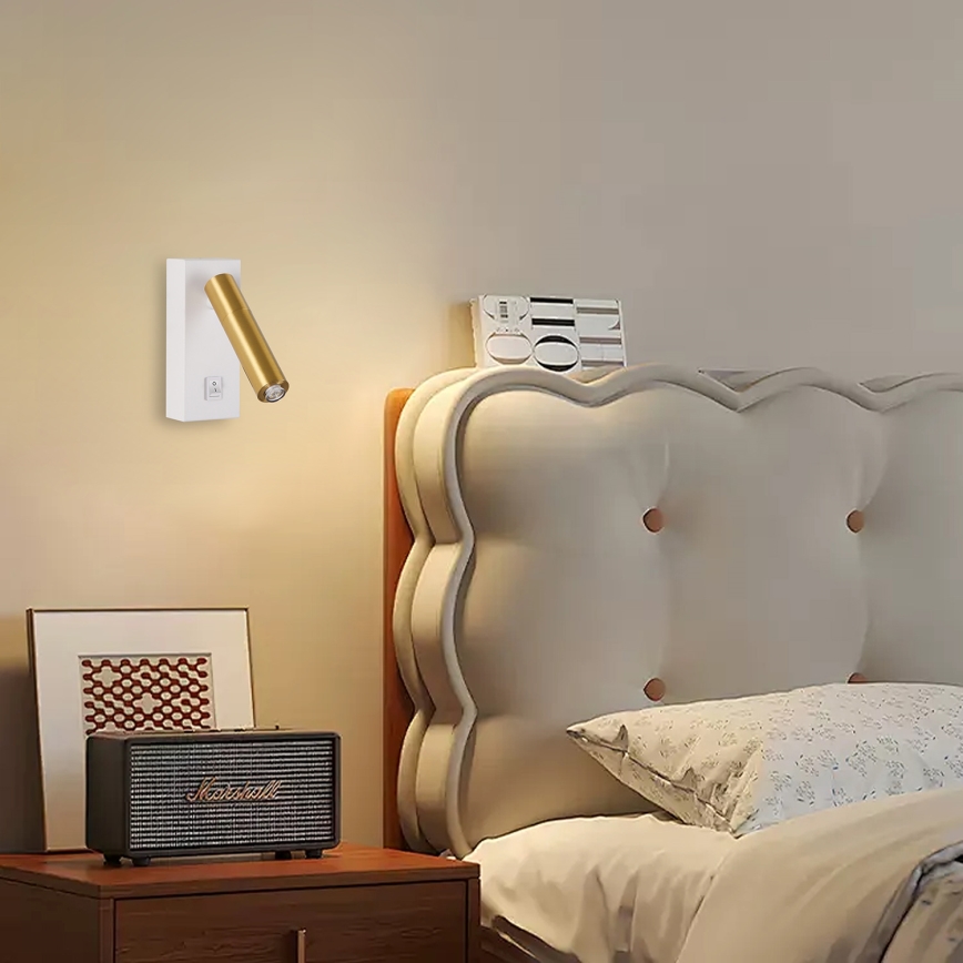 Brilagi - LED Kinkiet punktowy ściemnialny MAYA 1xG9/4W/230V białe/zl. 2700-6500K Wi-Fi Tuya