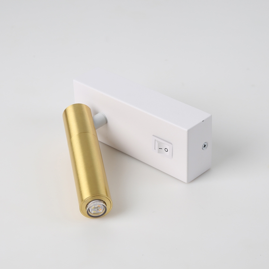 Brilagi - LED Kinkiet punktowy ściemnialny MAYA 1xG9/4W/230V białe/zl. 2700-6500K Wi-Fi Tuya