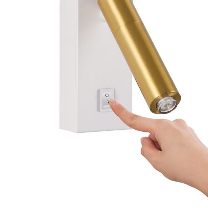 Brilagi - LED Kinkiet punktowy ściemnialny MAYA 1xG9/4W/230V białe/zl. 2700-6500K Wi-Fi Tuya