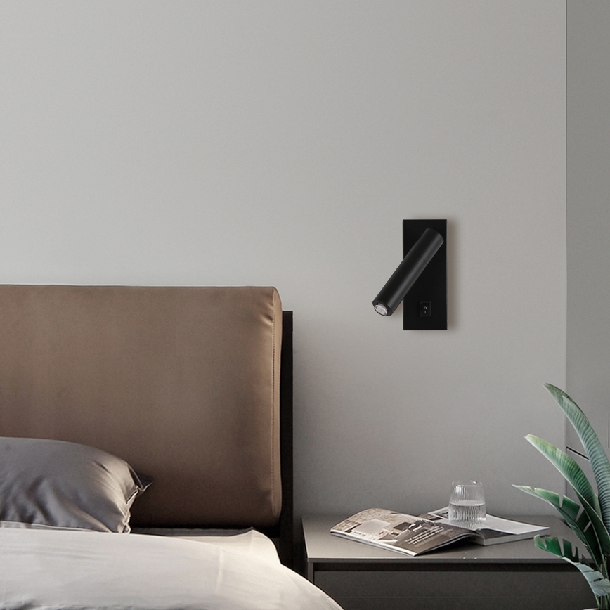 Brilagi - LED Kinkiet punktowy ściemnialny MAYA 1xG9/4W/230V czarne 2700-6500K Wi-Fi Tuya