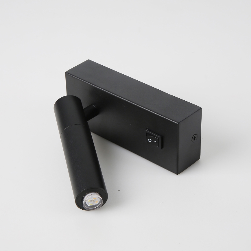 Brilagi - LED Kinkiet punktowy ściemnialny MAYA 1xG9/4W/230V czarne 2700-6500K Wi-Fi Tuya
