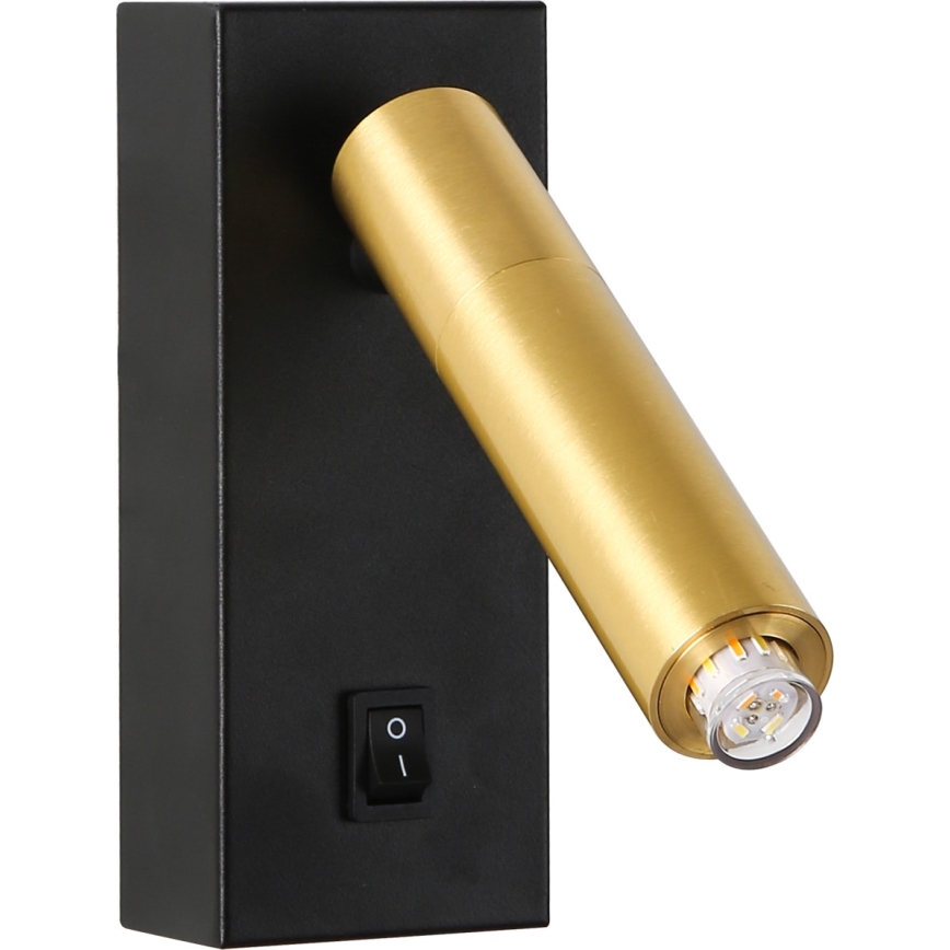 Brilagi - LED Kinkiet punktowy ściemnialny MAYA 1xG9/4W/230V czarne/zl. 2700-6500K Wi-Fi Tuya