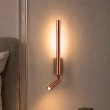 BRILAGI - LED kinkiet punktowy VIXON LED/3W/230V + LED/5W brązowy CRI 90