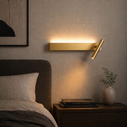 Brilagi - LED kinkiet punktowy VIXON LED/3W/230V + LED/7W, złoty, CRI 90
