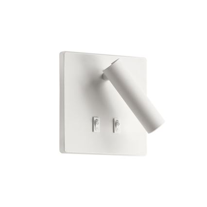 BRILAGI - LED kinkiet punktowy ZAYA DOUBLE LED/8W/230V + LED/3W biały