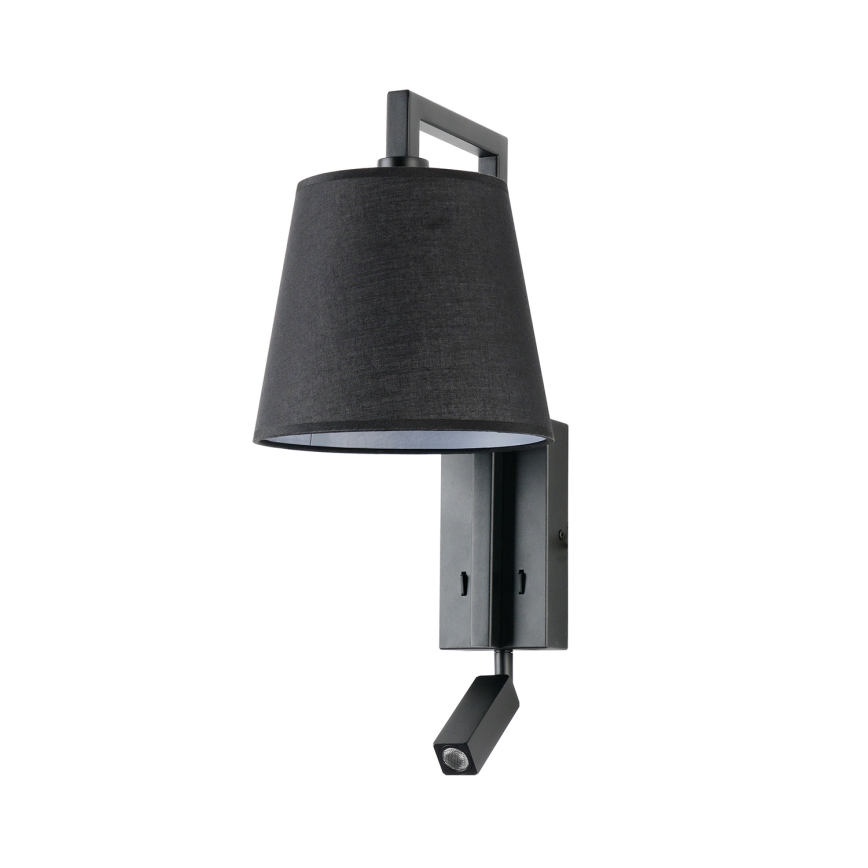 Brilagi - LED Kinkiet RAYAS 1xE14/40W/230V + LED/3W czarny