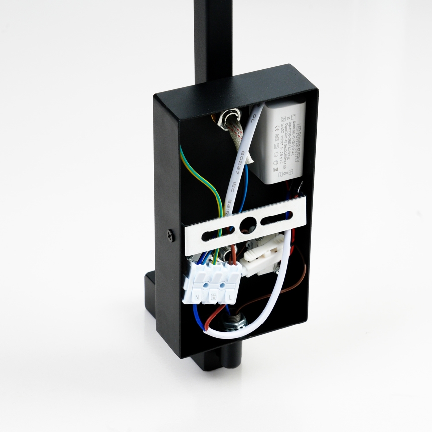 Brilagi - LED Kinkiet RAYAS 1xE14/40W/230V + LED/3W czarny
