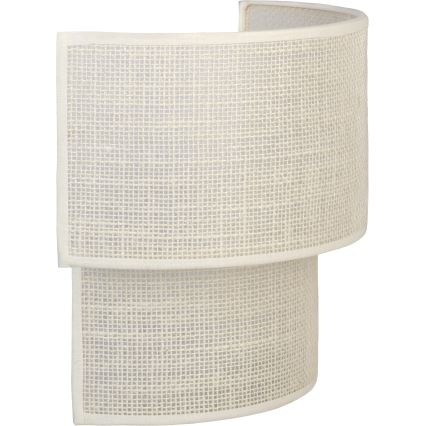 Brilagi - LED kinkiet ścienny BOHO ECO 1xE27/10W/230V kremowy