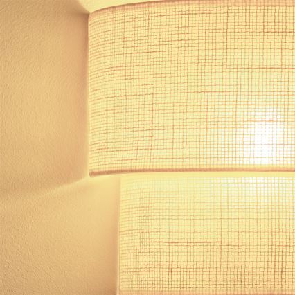 Brilagi - LED kinkiet ścienny BOHO ECO 1xE27/10W/230V kremowy