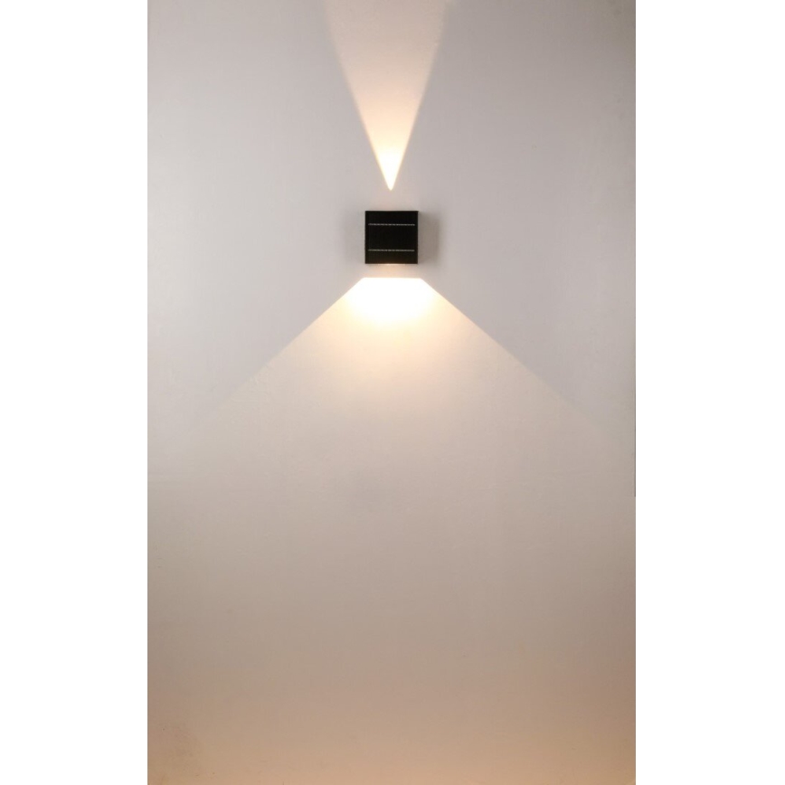 Brilagi - LED Kinkiet solarny BLOCK LED/2W/3,7V 1300 mAh IP44