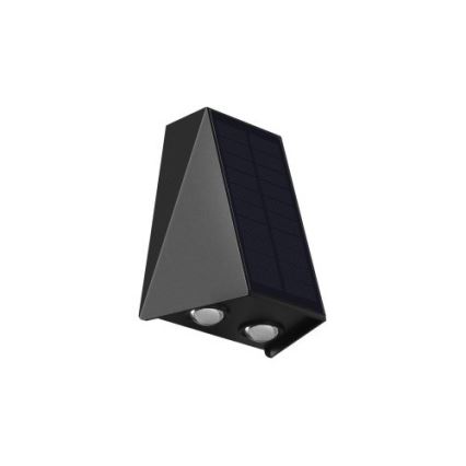 Brilagi - LED Kinkiet solarny PYRAMID LED/2W/3,2V 1300 mAh IP54