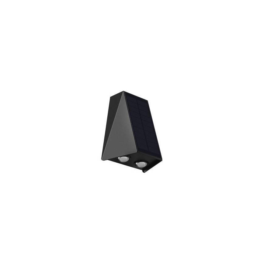 Brilagi - LED Kinkiet solarny PYRAMID LED/2W/3,2V 1300 mAh IP54