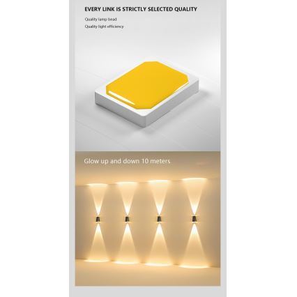 Brilagi - LED Kinkiet solarny PYRAMID LED/2W/3,2V 1300 mAh IP54