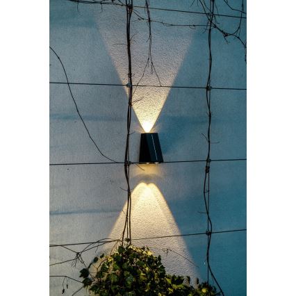 Brilagi - LED Kinkiet solarny PYRAMID LED/2W/3,2V 1300 mAh IP54