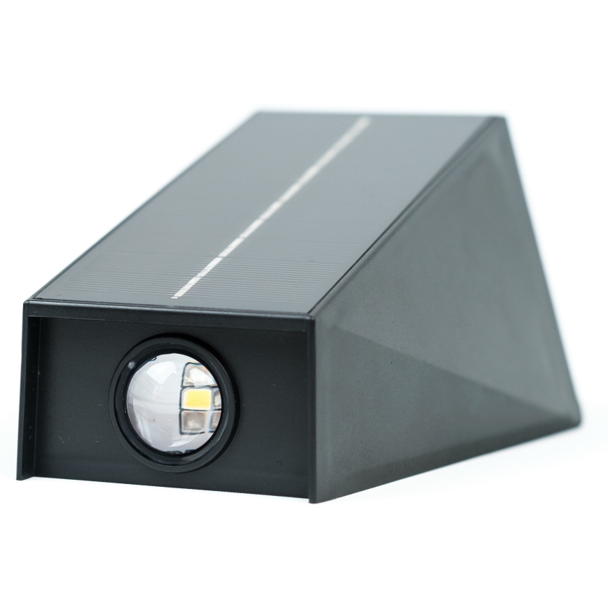 Brilagi - LED Kinkiet solarny PYRAMID LED/2W/3,2V 1300 mAh IP54
