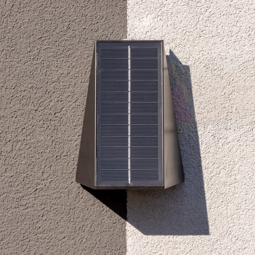 Brilagi - LED Kinkiet solarny PYRAMID LED/2W/3,2V 1300 mAh IP54