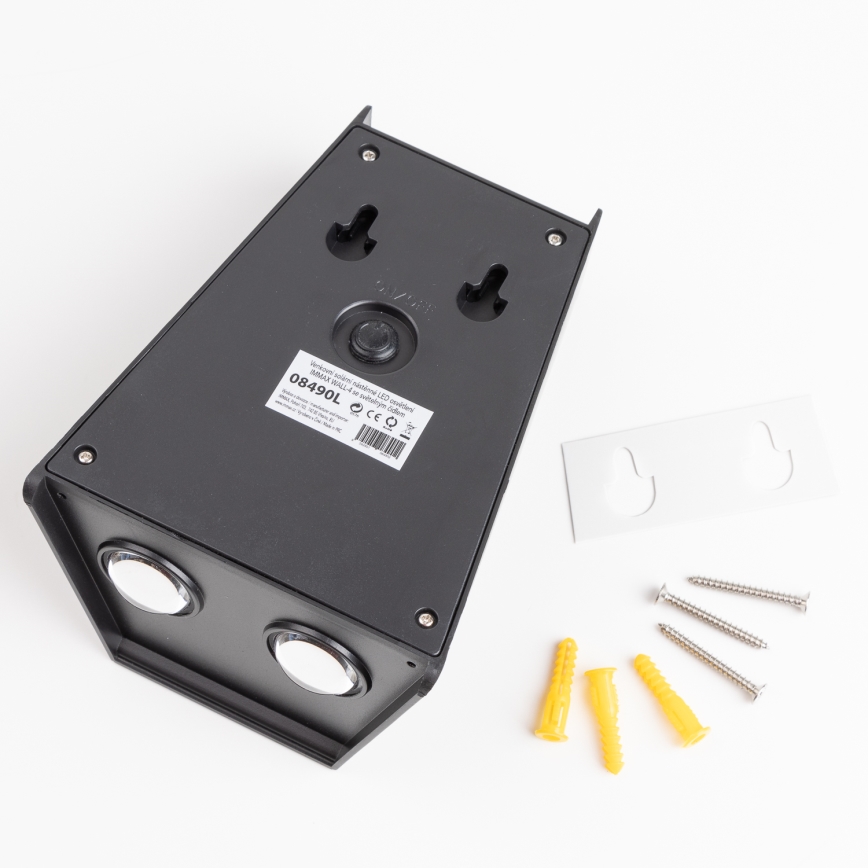 Brilagi - LED Kinkiet solarny PYRAMID LED/2W/3,2V 1300 mAh IP54