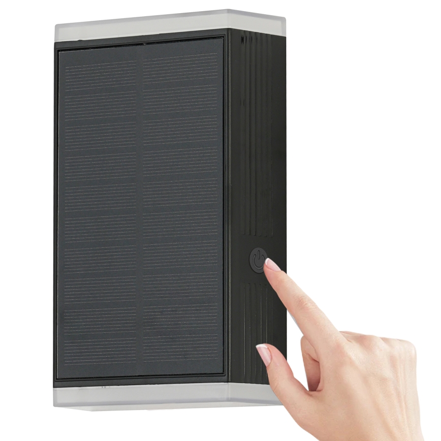 Brilagi - LED Kinkiet solarny SŁOŃCE GUARD LED/2W/3,7V 2000 mAh IP45