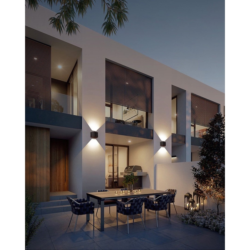 Brilagi - LED Kinkiet solarny SOLAR CUBE LED/2W/3,2V 1300 mAh IP54