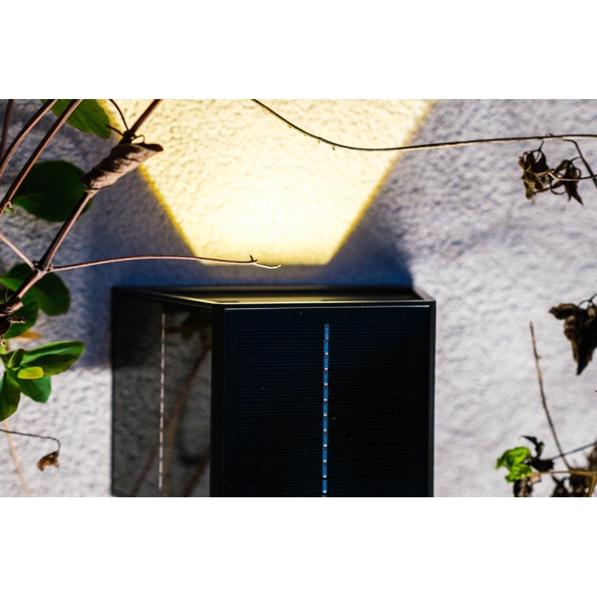 Brilagi - LED Kinkiet solarny SOLAR CUBE LED/2W/3,2V 1300 mAh IP54