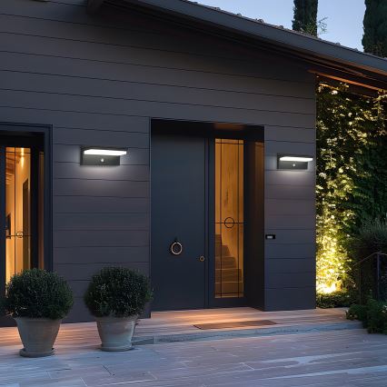 Brilagi - LED Kinkiet solarny z czujnikiem SŁOŃCE SENSE LED/10W/3,7V 4000 mAh IP44