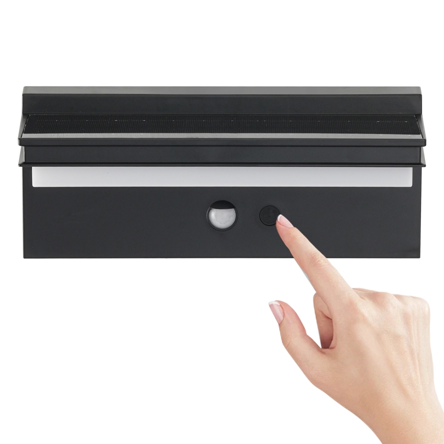 Brilagi - LED Kinkiet solarny z czujnikiem SŁOŃCE SENSE LED/10W/3,7V 4000 mAh IP44