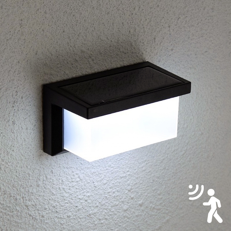 Brilagi - LED Kinkiet solarny z czujnikiem BRICK LED/12W/5,5V 1200 mAh IP65