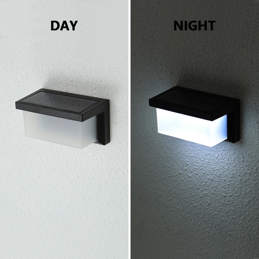 Brilagi - LED Kinkiet solarny z czujnikiem BRICK LED/12W/5,5V 1200 mAh IP65