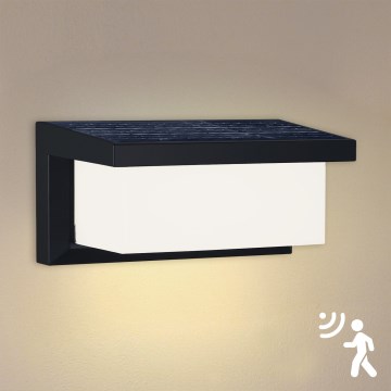 Brilagi - LED Kinkiet solarny z czujnikiem BRICKY LED/5W/6V IP65