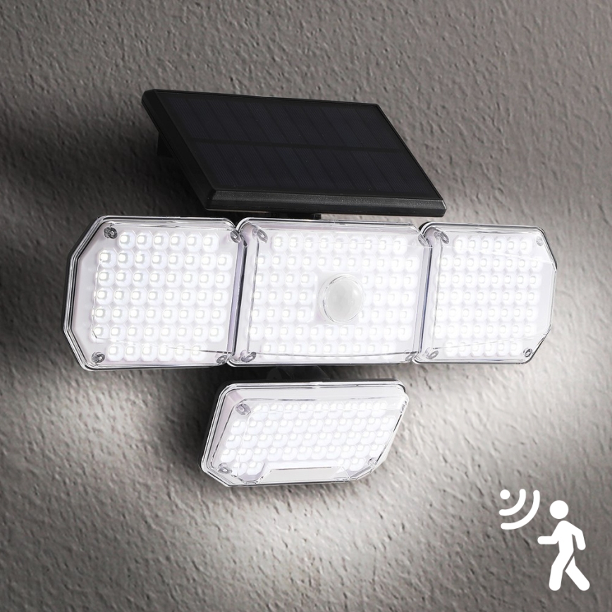 Brilagi - LED Kinkiet solarny z czujnikiem ruchu i zmierzchu WALLIE LED/5W/5,5V 2400 mAh IP65