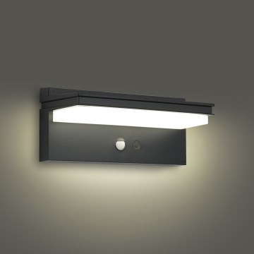 Brilagi - LED Kinkiet solarny z czujnikiem SŁOŃCE SENSE LED/10W/3,7V 4000 mAh IP44