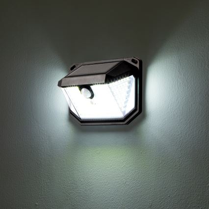 Brilagi - LED Kinkiet solarny z czujnikiem WALLIE LED/4W/5,5V 1200mAh 6500K IP65