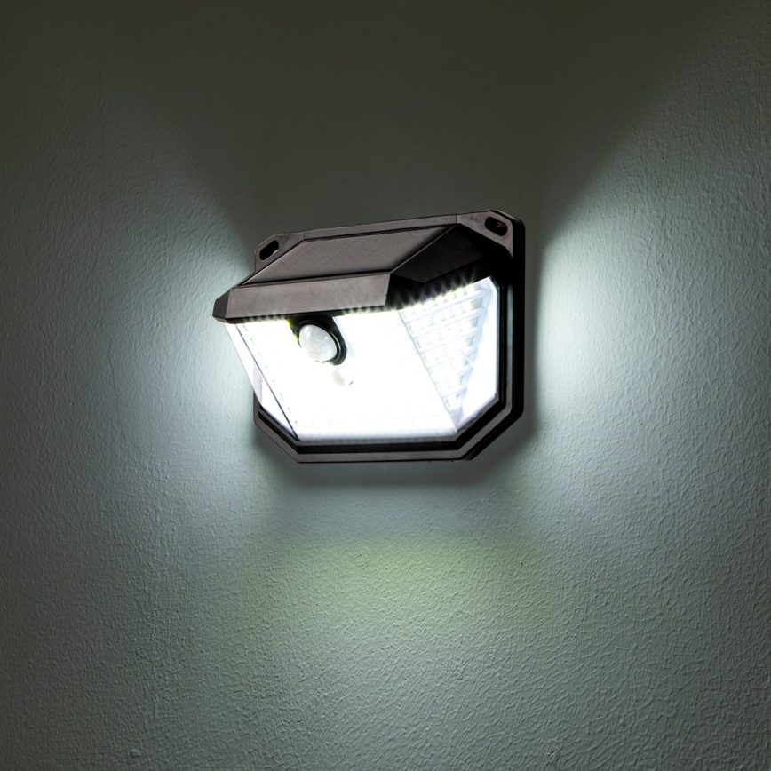 Brilagi - LED Kinkiet solarny z czujnikiem WALLIE LED/4W/5,5V 1200mAh 6500K IP65