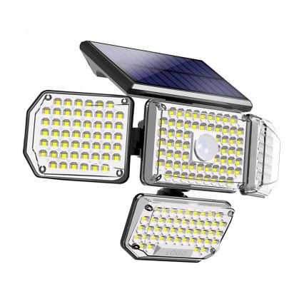 Brilagi - LED Kinkiet solarny z czujnikiem ruchu i zmierzchu WALLIE LED/5W/5,5V 2400 mAh IP65