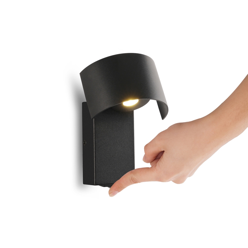 Brilagi - LED Kinkiet VASTO LED/3W/230V czarny
