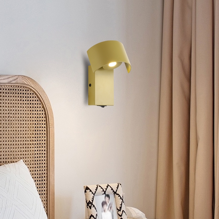 Brilagi - LED Kinkiet VASTO LED/3W/230V żółty