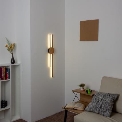 Brilagi - LED Kinkiet WOODY COLLINE LED/15W/230V 80 cm dąb